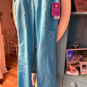 Healing Hands Aqua Scrub Pants